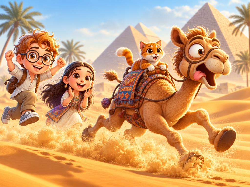 الجمل الذي لا يحب الركض